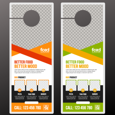 DOORHANGERS<br>4.25" x 11"