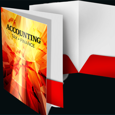 POCKET FOLDERS<br>9" x 12"